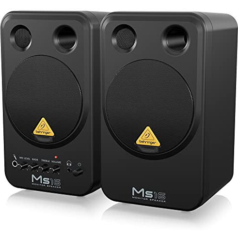 Behringer Ms16 2-Way Active Personal Monitor System Black