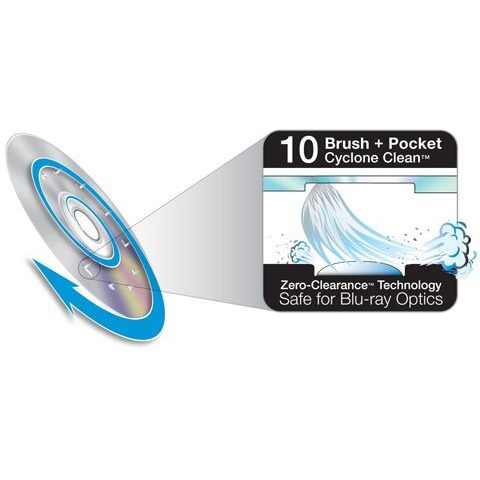 Digital Innovations Cleandr For Blu-Ray Laser Lens Cleaner For Blu-Ray / Dvd / Ps3 / Ps4 / Xbox / Xbox 360 / Xbox One (4190300)