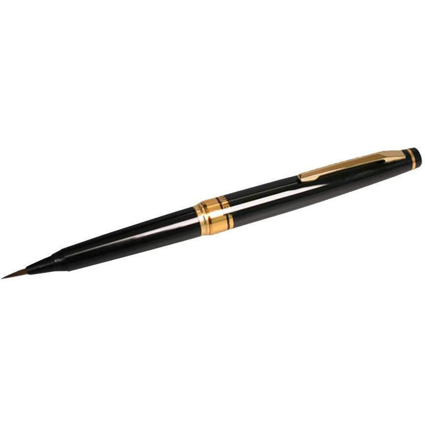 Kaimei Natural Weasel Hair Sumi Brush Pen - Black Body