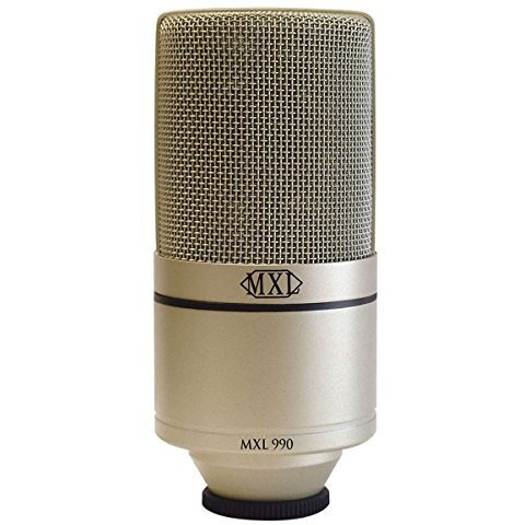 Mxl Instrument Condenser Microphone, Xlr Connector, Champagne (Mxl-990)