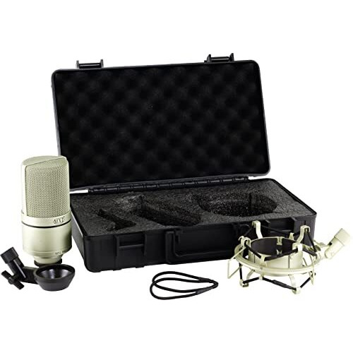 Mxl Instrument Condenser Microphone, Xlr Connector, Champagne (Mxl-990)