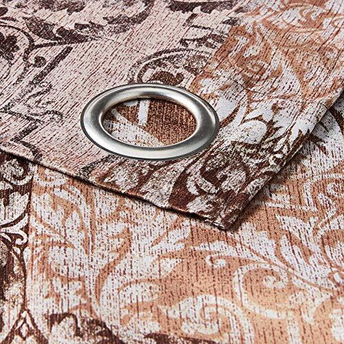 Achim Importing Vgpn84Br06 50 X 84 In Vogue Grommet Window Curtain Panel  Brown