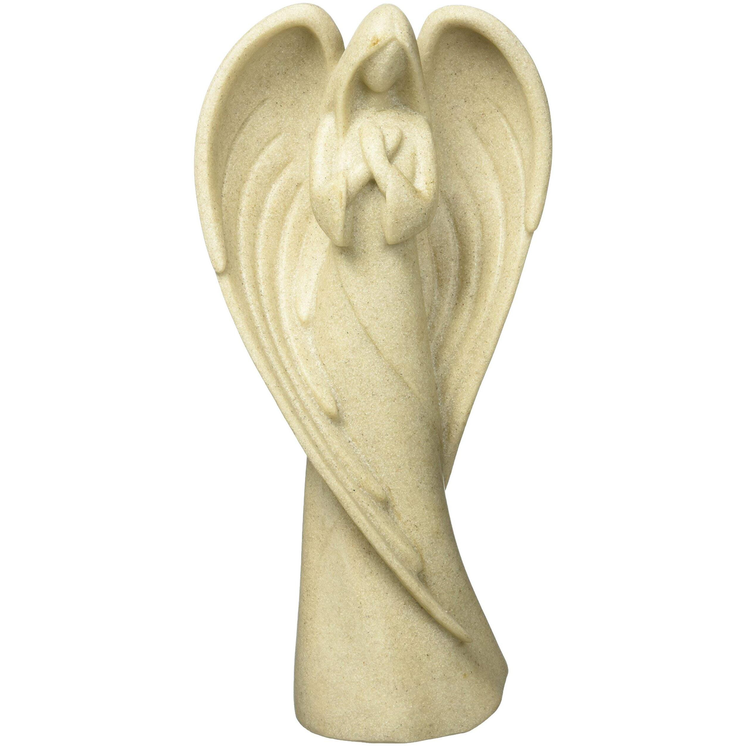 Zings & Thingz 57070647 Earth Angel Figurine, 1 Count (Pack Of 1), Cream