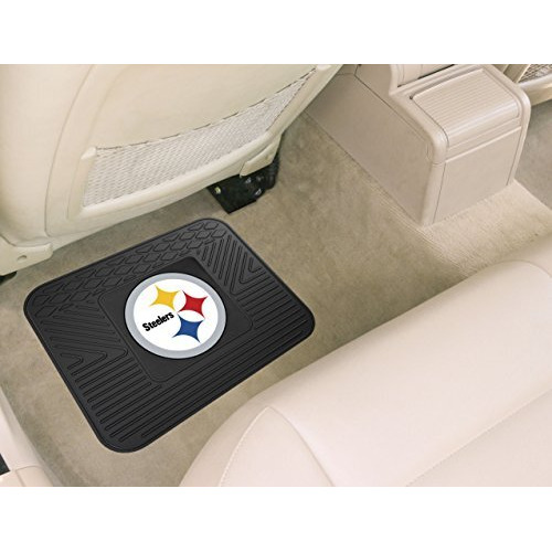 Pittsburgh Steelers Car Mat Heavy Duty Vinyl Rear Seat