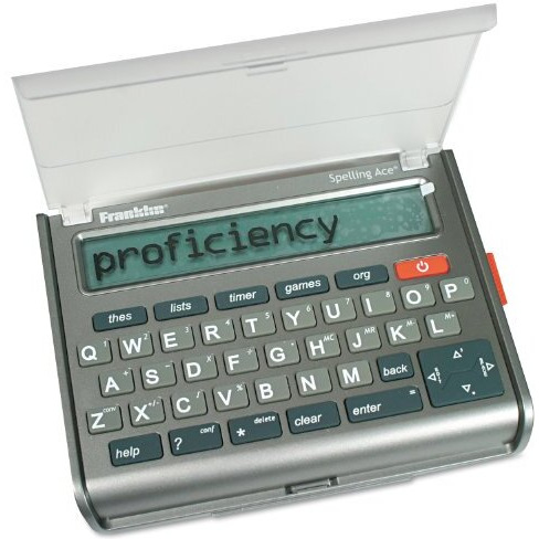 Franklin Electronic Publishers Sa-309 Spelling Ace Thesaurus With Merriam-Webster Puzzle Solver