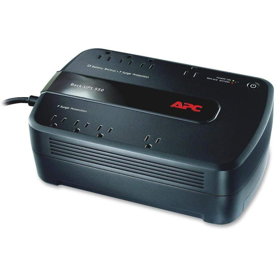 Apc Ups Battery Backup Surge Protector, Be650G1 Surge Protector With Battery Backup, Dataline Protection, Backup Battery Power Supply