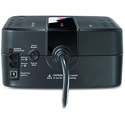 Apc Ups Battery Backup Surge Protector, Be650G1 Surge Protector With Battery Backup, Dataline Protection, Backup Battery Power Supply