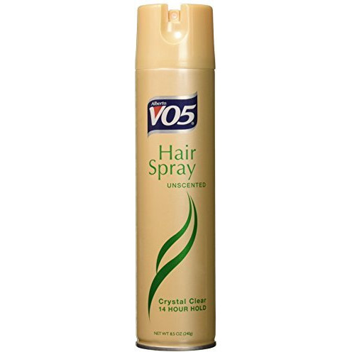 Alberto Vo5 Crystal Clear 14 Hour Hold Hair Spray Regular, 8.5 Ounce