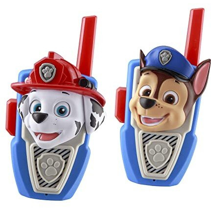 New Paw Patrol Walkie Talkies - Set Of 2 Kids Walkie Talkies Chase And Marshall     Excellent Walkie Talkies For Toddlers