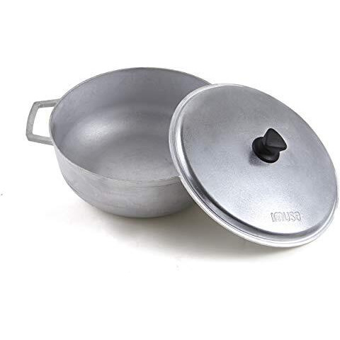 Imusa Usa Traditional Colombian Caldero, 48 Quart, Silver