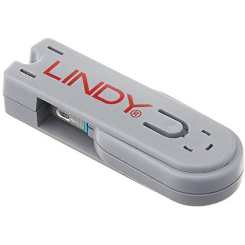 Lindy Usb Port Blocker - Pack Of 4, Blue (40452)