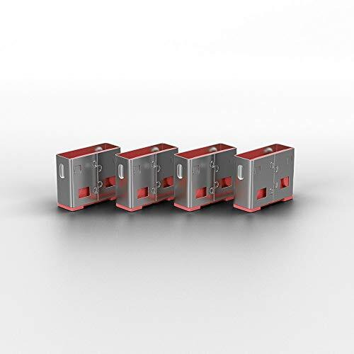 Lindy Usb Port Blocker - Pack Of 10, Pink 40460