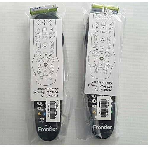 Set Of Two Verizon Fios Tv Replacement Remote Controls By Frontier Works With Verizon Fios Systems