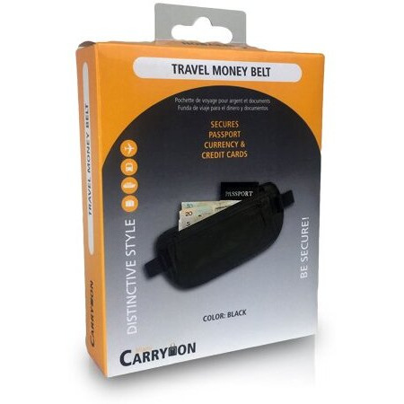 Miami Carryon Money Belt - Travel Security Waist Money, Passport Belt