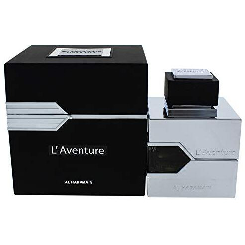 Al Haramain L  Aventure Eau De Parfum For Men, 3.33 Oz, Multi