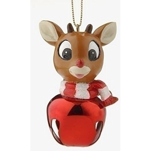 Rudolph, Yukon Cornelius, Santa Claus, Sam Snowman, Hermie, Abominable Snow Monster Jingle Buddies Christmas Ornaments