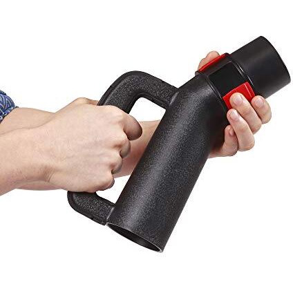 Workshop Wet/Dry Vacs Vacuum Accessories Ws25005A Wet/Dry Vacuum Hose Grip, 2-1/2-Inch Wet/Dry Vac Hose Grip With Ergonomic Design And Bleeder Valve For Suction Control, Black