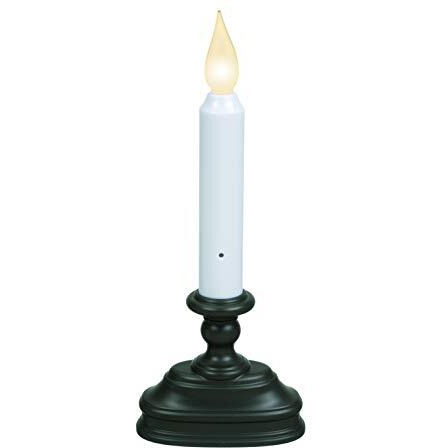 Xodus Innovations Fpc1520A Battery Operated Led Flameless Window Candle, Aged Bronze/Black Finish With Dusk To Dawn Sensor