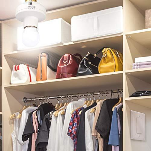 Wireless Remote Control Light Switch And Socket Cap To Turn Lamps And Pull Chain Fixtures On And Off