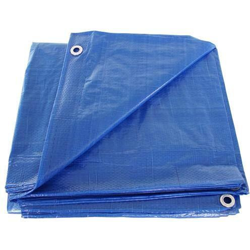 9 X 12 Blue Tarp Cover Patio Canopy Shade Yard 9X12