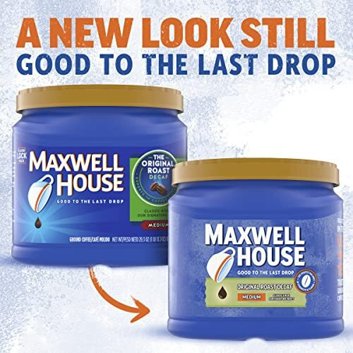 Maxwell House The Original Roast Decaf Medium Roast Ground Coffee (29.3 Oz Canister)