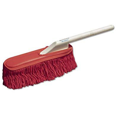 The Original California Car Duster California Car Duster 62443 Standard Car Duster With Plastic Handle, Red