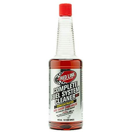 Red Line (60103) Complete Si-1 Fuel System Cleaner - Gas And Injector Additive Treatment - 15 Oz Bottle