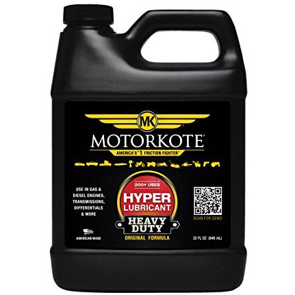 Motorkote Mk-Hl32-06 Heavy Duty Hyper Lubricant Engine Treatment, 32-Ounce, Single, Black