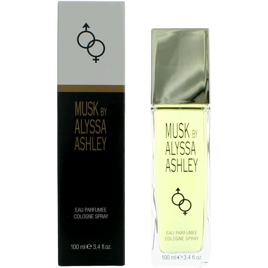 Musk By Alyssa Ashley, 3.4 Oz Eau Parfumee Cologne Spray For Women