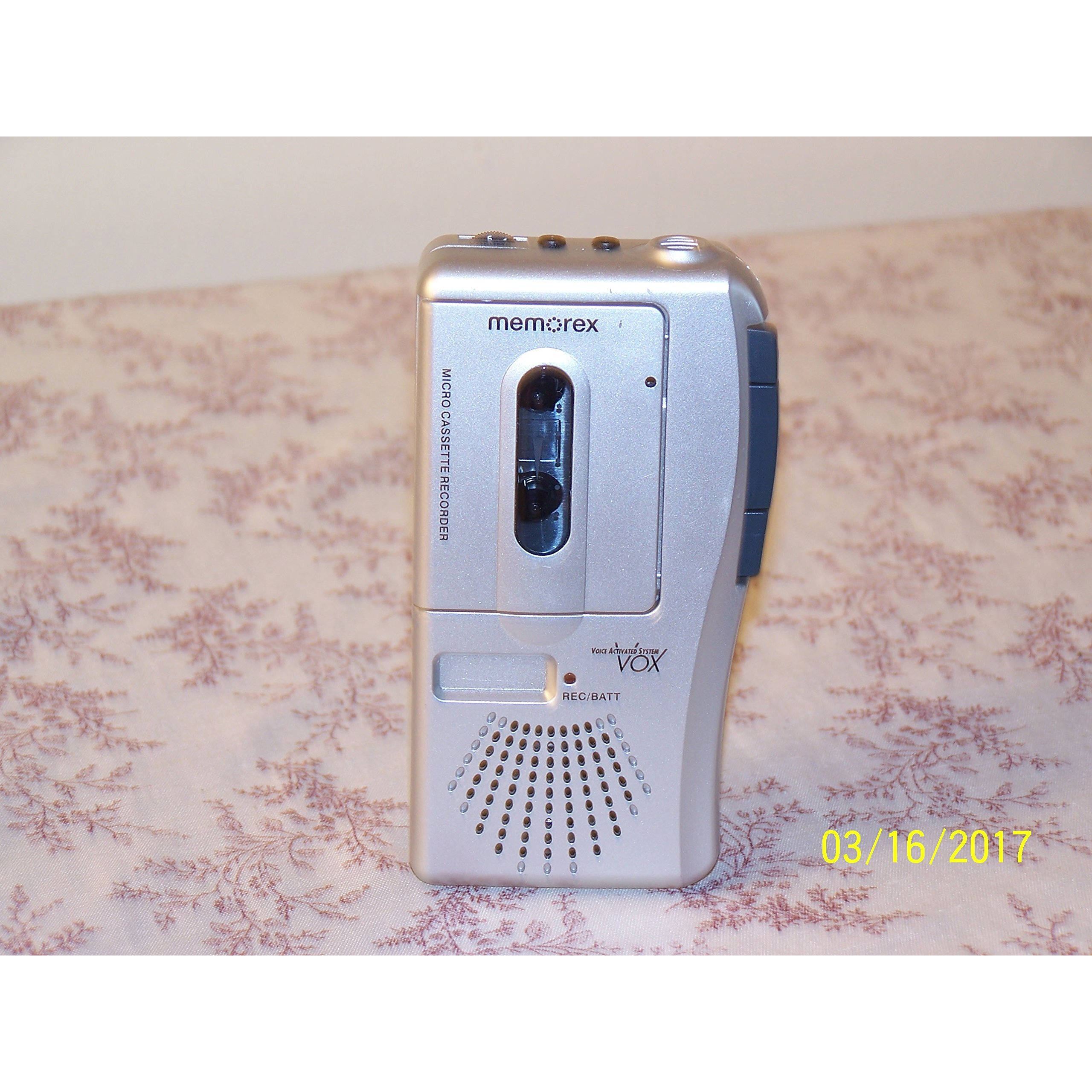 Memorex Mb2186A Micro Cassette Player Voice Recorder Vox Voice Activated