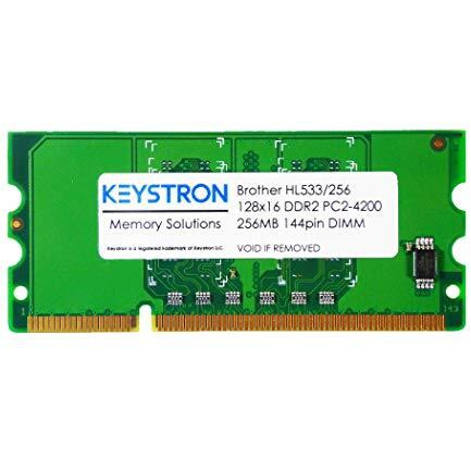 256Mb Ddr2 144Pin 16-Bit Memory Upgrade For Brother Laser Printer Mfc-8950Dw, Mfc-8950Dwt, Mfc-9970Cdw, Mfc9970Cdw