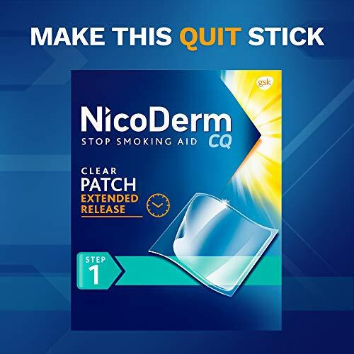 Nicoderm Cq Step 1 Nicotine Clear Patch, 14 Count (Pack Of 1)