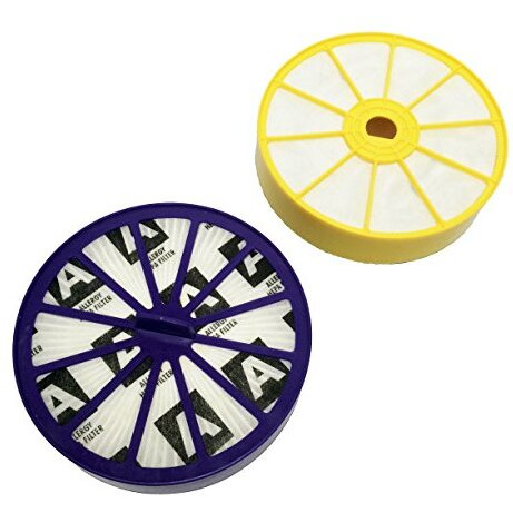 4Yourhome Pre & Post Motor Hepa Filter Kit Designed To Fit Dyson Dc07 Vacuum Cleaners