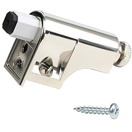 Rok Hardware 10 Pack Soft Close Damper For Cabinet Doors/Compact/Softclose Cabinet Adapter/Polished Nickel/Hardware/Hinge Scd103