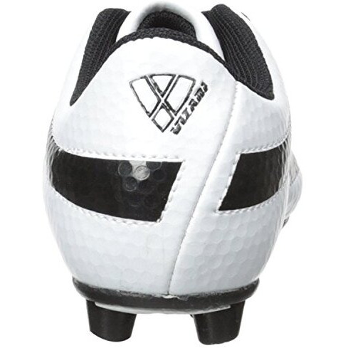 Vizari Infinity Fg Soccer Cleats | Firm Ground Soccer Cleats For Outdoor Surfaces And Fields | Lightweight And Easy To Wear Youth Soccer Cleats| White/Black | Toddler