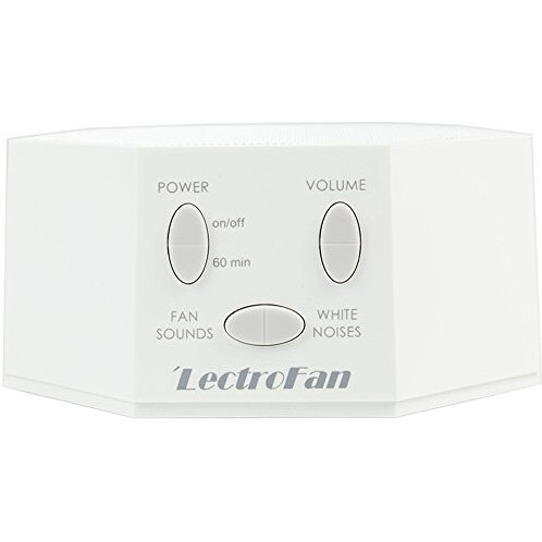 Lectrofan High Fidelity White Noise Machine With International Power Adaptors For The Us, Uk And Eu - Global Power Edition