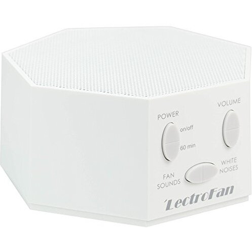 Lectrofan High Fidelity White Noise Machine With International Power Adaptors For The Us, Uk And Eu - Global Power Edition