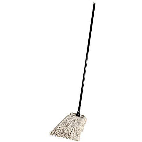Fuller Brush Wet Mop     Absorbent & Professional Quality Cotton Yarn Floor Cleaner W/Steel Handle