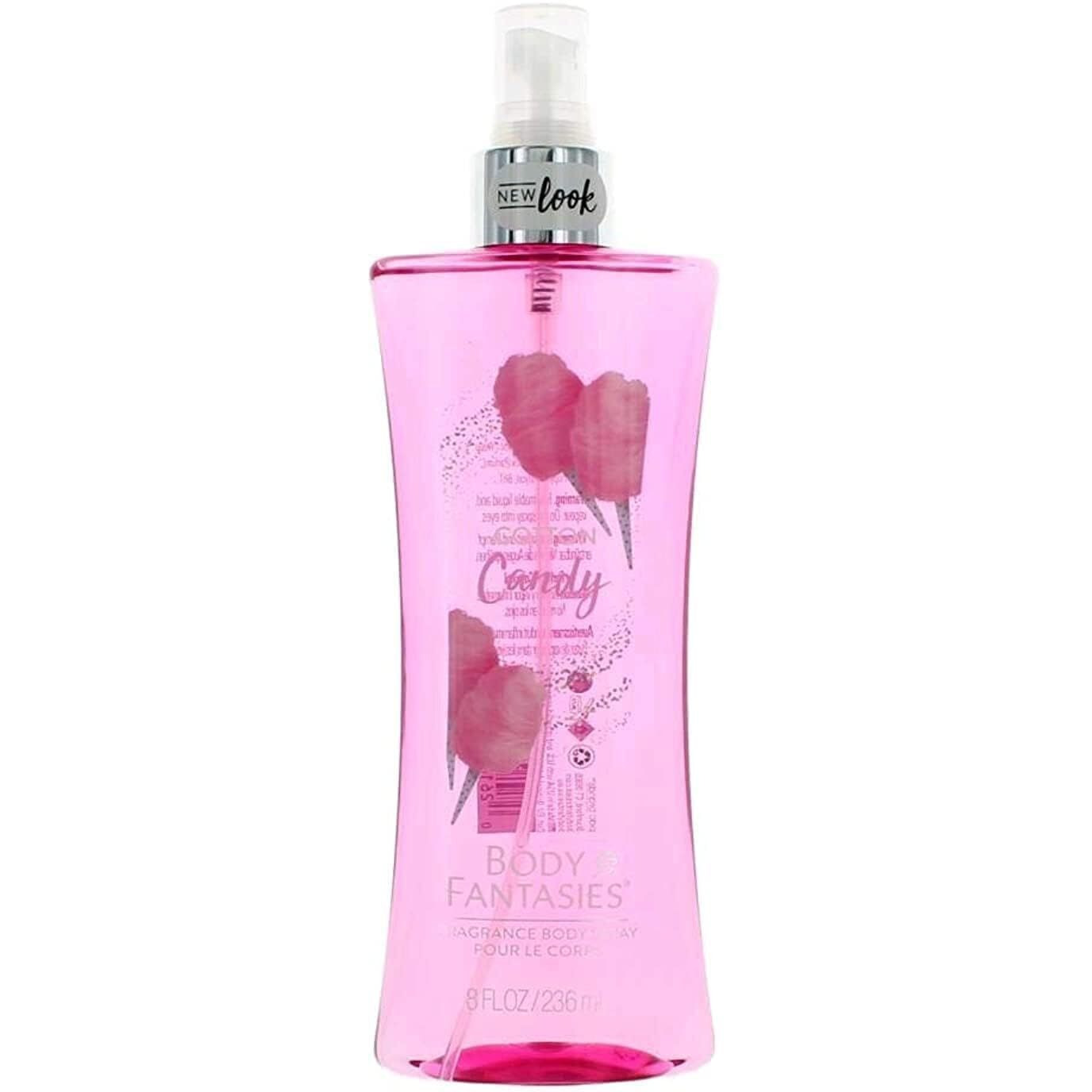 Body Fantasies Body Spray For Women, Cotton Candy Fantasy Fragrance, 8 Ounce
