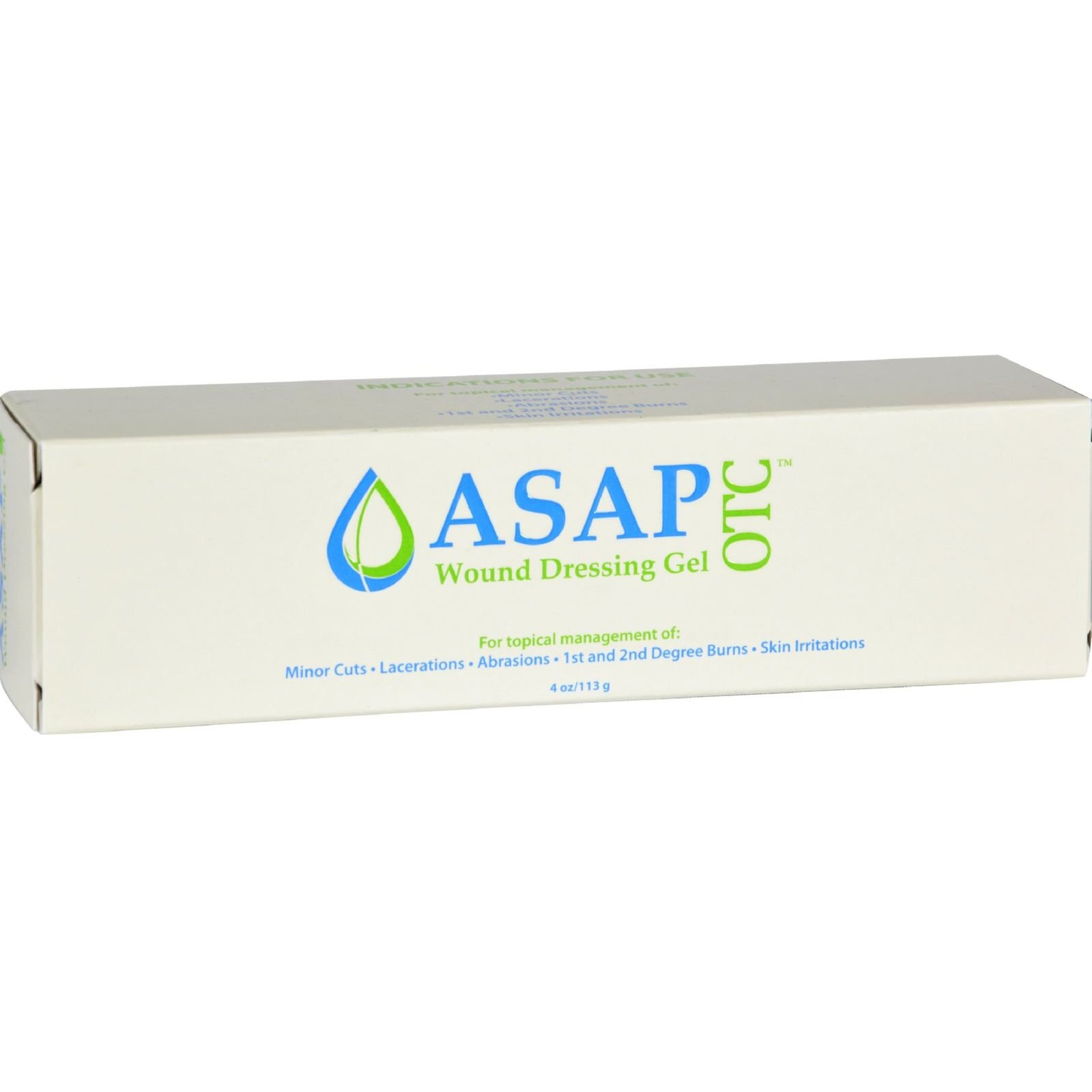 Asap Otc Wound Dressing Gel By American Biotech Labs | Silversol Ag4O4 24 Ppm Healing & Soothing Gel | 4 Oz