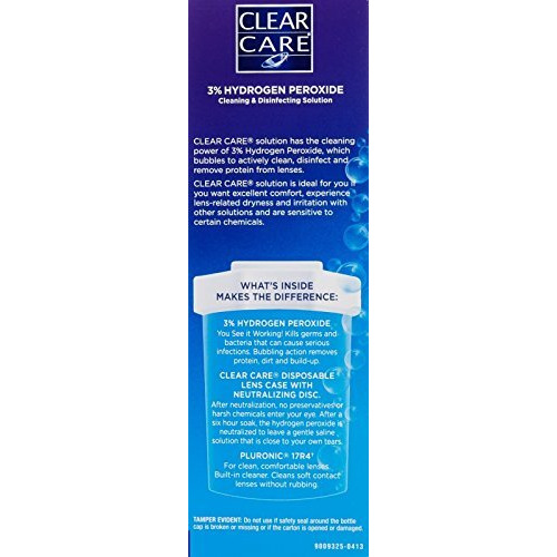 Clear Care Cleaning & Disinfection Solution-12 Oz, Twin Value Pack