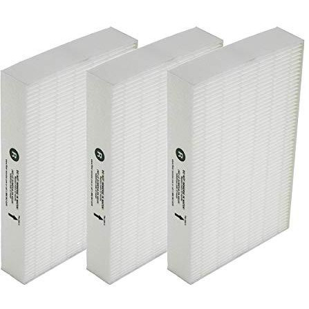 True Hepa Replacement Filter Compatible With Honeywell Hepa R Filter (Hrf-R3) For Hpa090, Hpa100, Hpa200, Hpa250 And Hpa300 Series Air Purifiers (3 Pack)