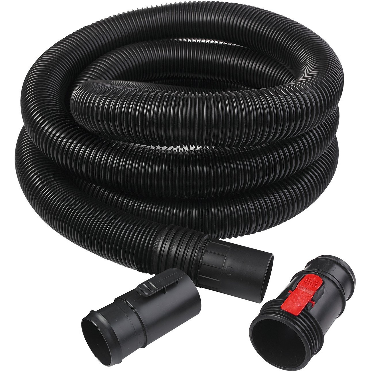 Workshop Wet/Dry Vacs Polyethylene Vacuum Accessories Ws25021A 13-Foot Hose, Extra Long 2-1/2-Inch X 13-Feet Locking Vac Hose For Shop Vacuums