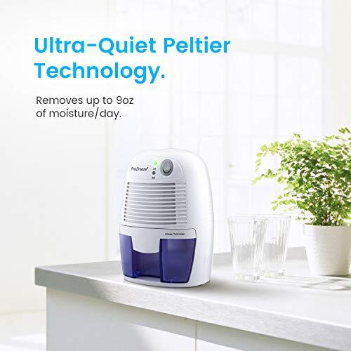 Pro Breeze Dehumidifiers For Home,215Sqft Small Dehumidifiers For Room,17Oz Tank Portable Closet Dehumidifier Removes Humidity Mini Small Dehumidifier For Bathroom Dehumidifier For Bedroom Rv Basement