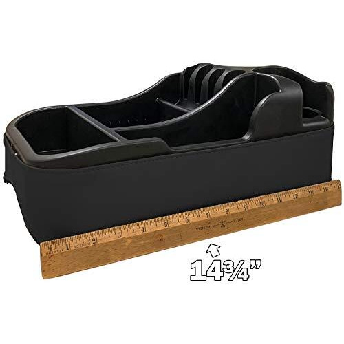 Texas Saddlebags Clutter Catcher(R) Universal Floor Consoles Black (50811)
