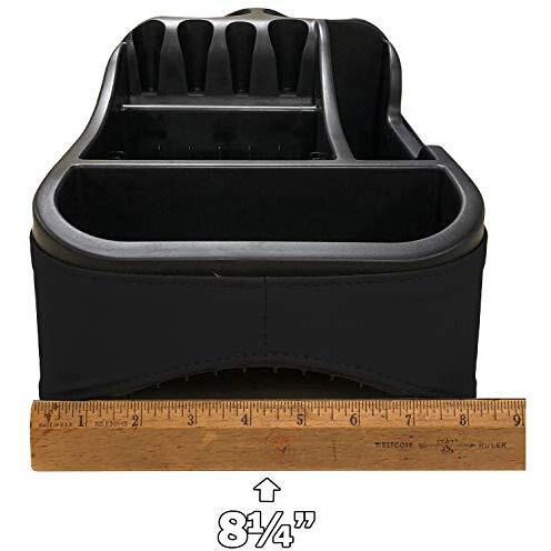 Texas Saddlebags Clutter Catcher(R) Universal Floor Consoles Black (50811)