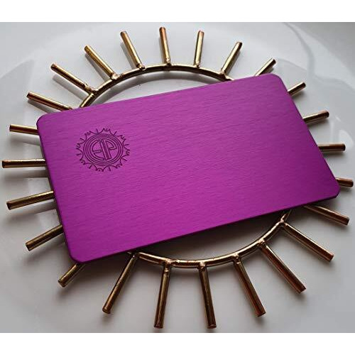 Eip Original Nikola Tesla Positive Energy Purple Plate Small