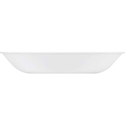 Corelle Vitrelle 6-Piece Bowl Set, Triple Layer Glass And Chip Resistant, 20-Oz Lightweight Round Bowls, Winter Frost White