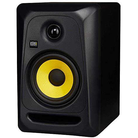 Krk Classic 5 Professional Bi-Amp 5"" Powered Studio Monitor (2 Speakers) Pair Of Xlr Cable + Gravity Phone Holder, Black M