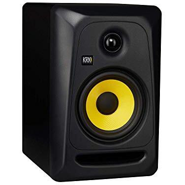 Krk Classic 5 Professional Bi-Amp 5"" Powered Studio Monitor (2 Speakers) Pair Of Xlr Cable + Gravity Phone Holder, Black M
